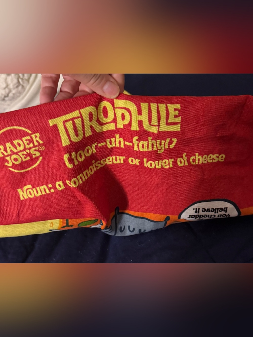 Trader Joe's Cheese Adventures Tote Bag - Picture 5 of 5